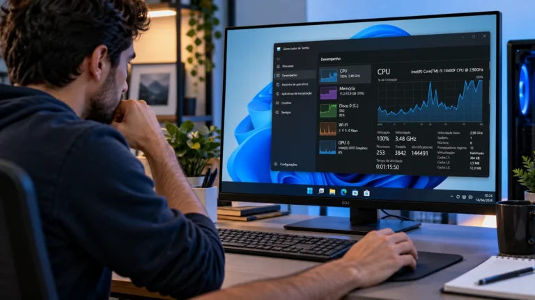 Windows 11 Lento? Como Descobrir o Gargalo e Melhorar o PC Sem Formatar